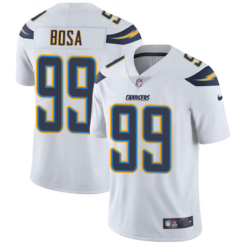 Nike Chargers #99 Joey Bosa White Men's Stitched NFL Vapor Untouchable Limited Jersey